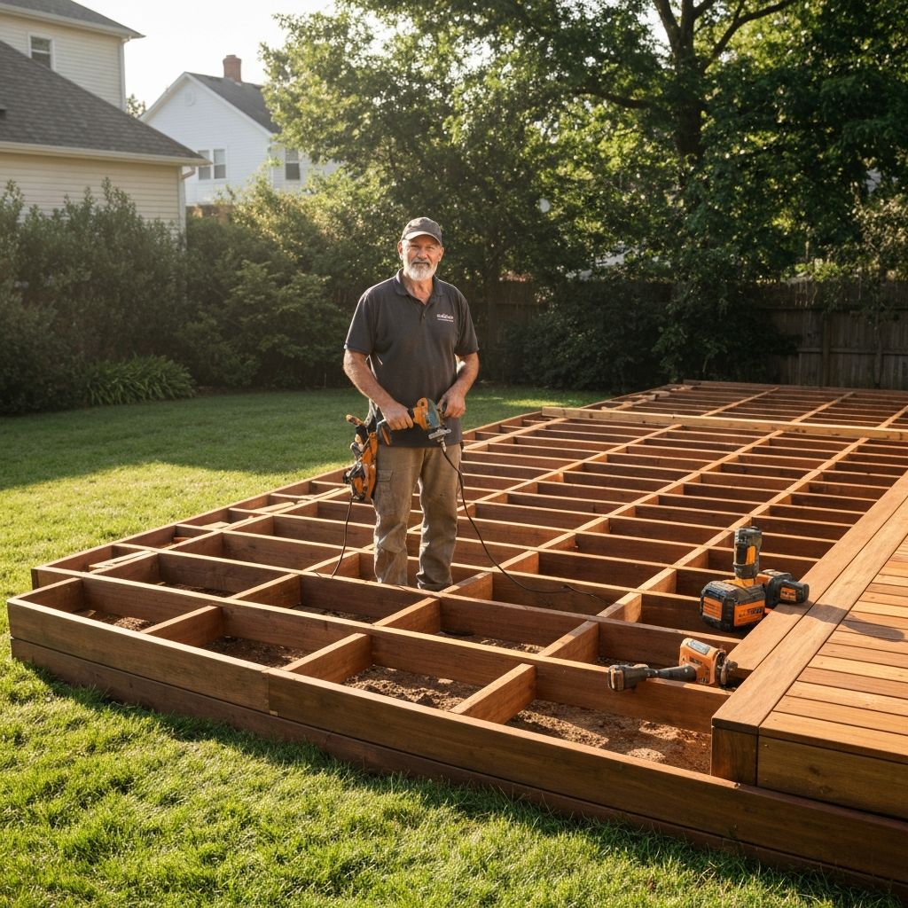 Decks & Patios work in progress